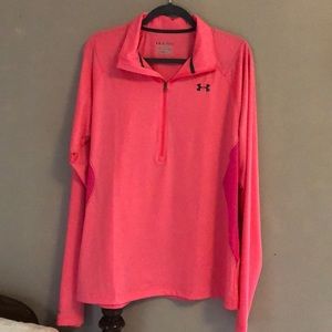 Under Armour Long Sleeve Pink Pullover